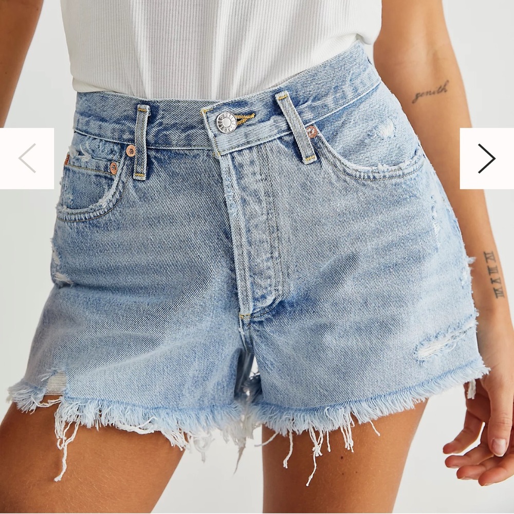 EUC agolde parker shorts